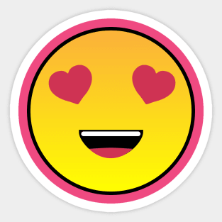 Hearts Emoji Sticker